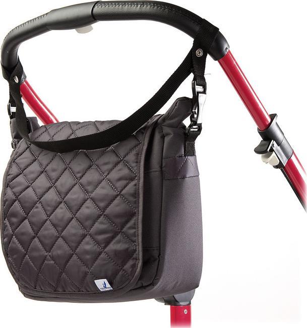 Caretero Listonoszka pikowana, Grafitowy (TEROA-17701)