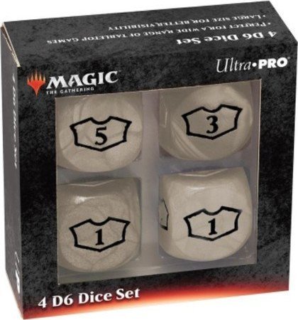 Ultra-Pro Ultra-Pro: Magic the Gathering - White Mana - 22 mm Deluxe Loyalty Dice Set