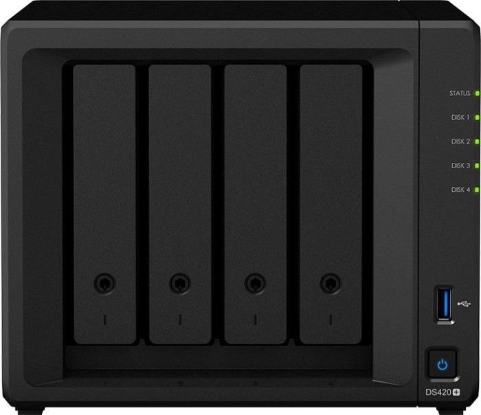 Serwer plików Synology Serwer plików DS420+ / 2x 2 TB HDD