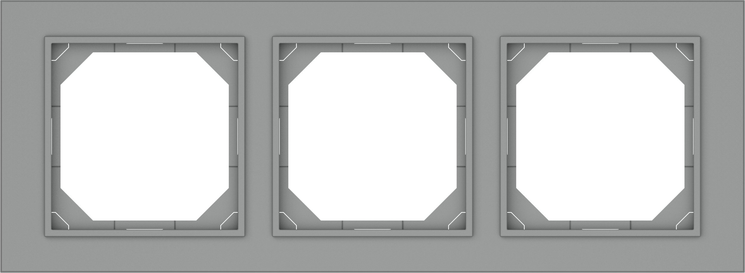 FRAME 2PL GREY R02 QR1000 FIT LINE