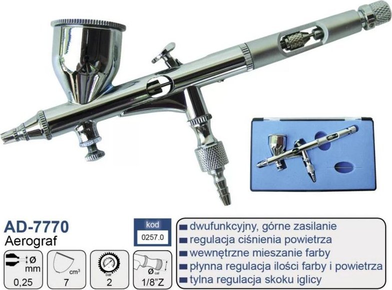 Adler ADLER AEROGRAF 0,25mm AD-7770 MAR0257.0