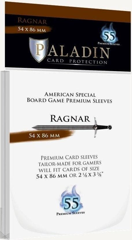 Board&Dice Koszulki na karty Paladin - Ragnar (54x86mm)