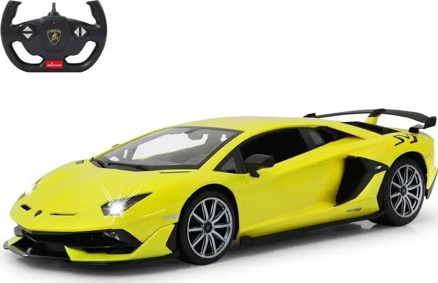 Jamara Lamborghini Aventador SVJ, toy vehicle (yellow, 1:14)
