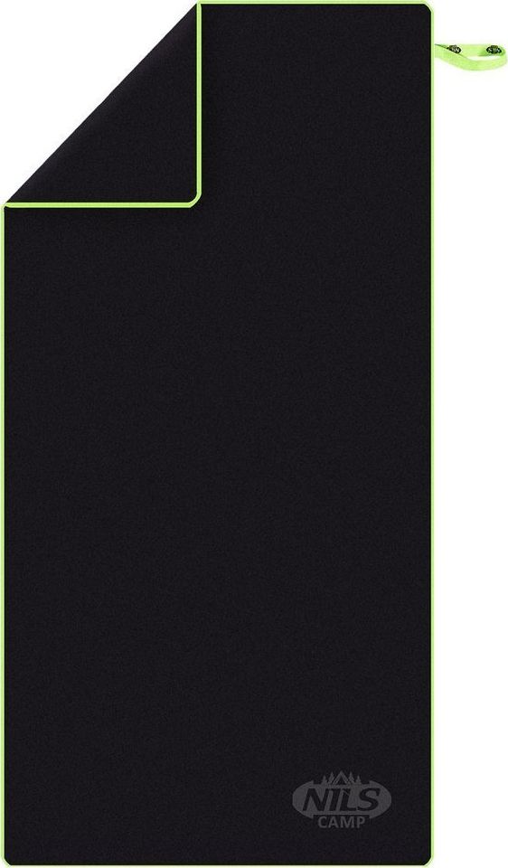 Nils Extreme Ręcznik z mikrofibry Nils Camp NCR11 140x70 cm czarny