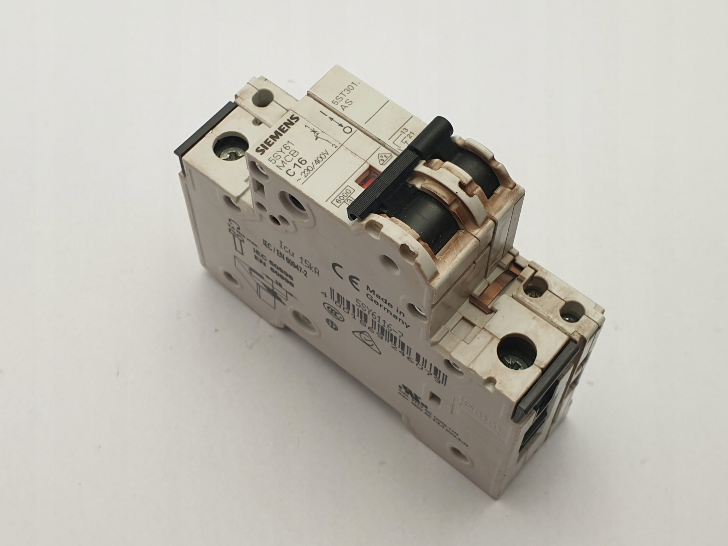 Siemens Wyłącznik nadprądowy 1P C 16A 6kA AC SENTRON 5SY6116-7