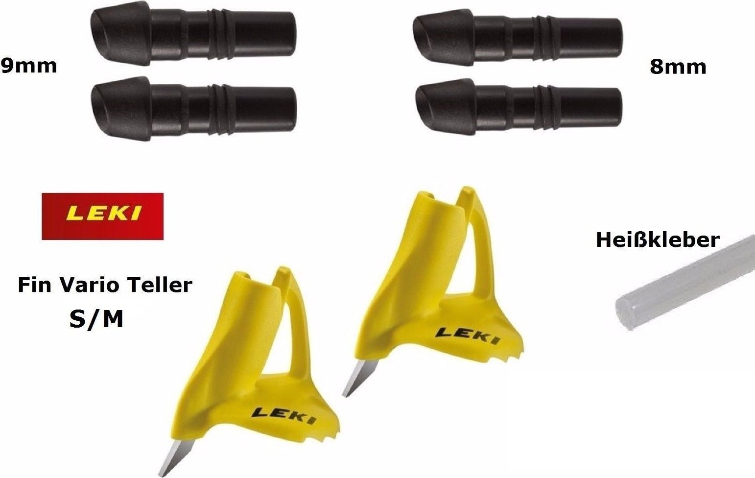 Leki LE KOŃ Cross Country Fin Vario S/M