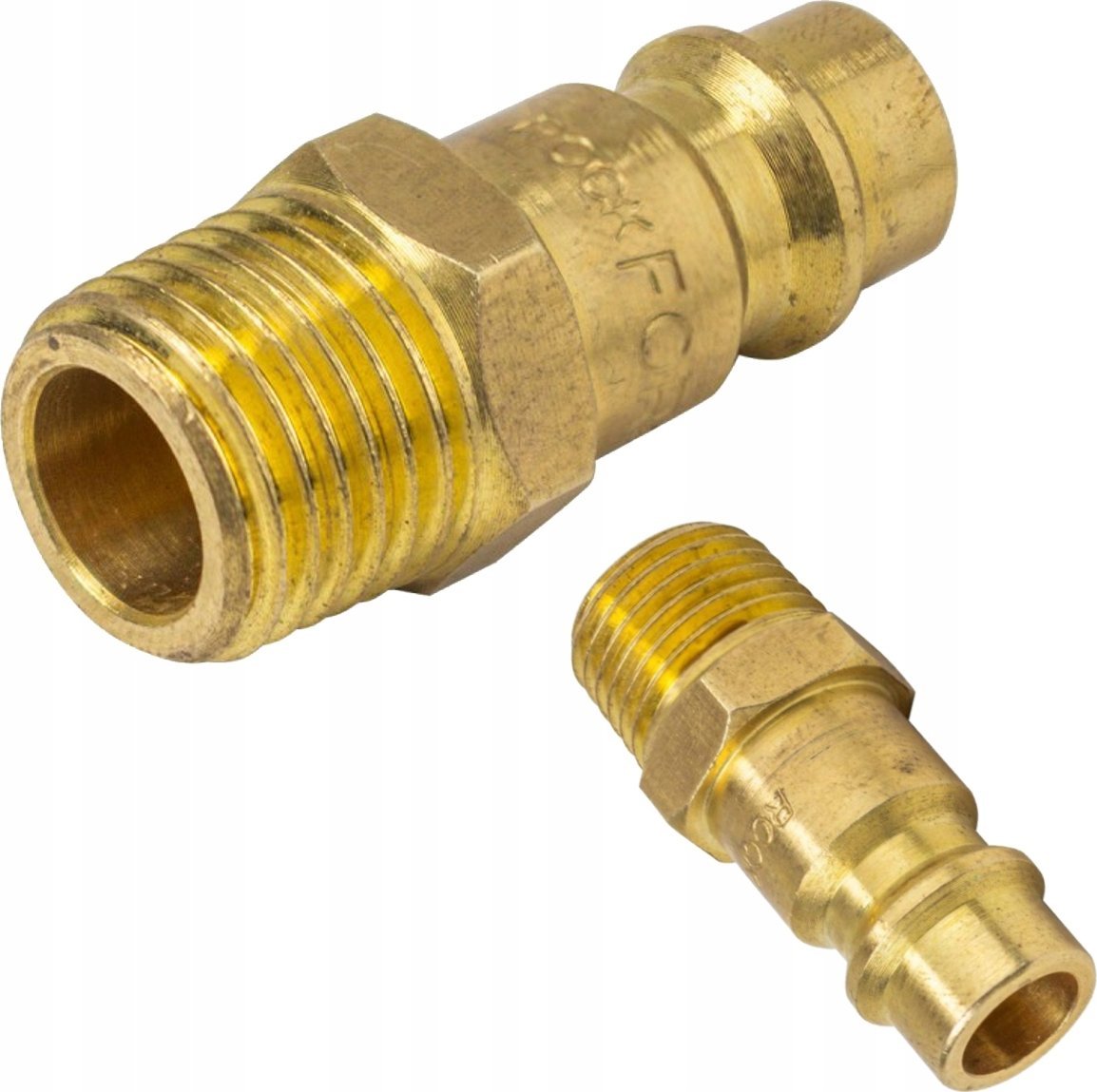 Rockforce Sztucer do szybkiego rozłączenia gwint zewnętrzny 1/4" z plastikowym uchwytem