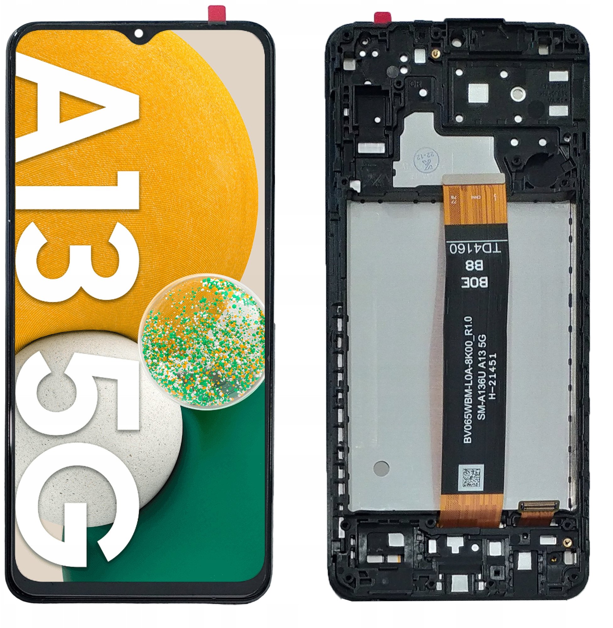 WYŚWIETLACZ EKRAN LCD DO SAMSUNG A13 5G RAMKA