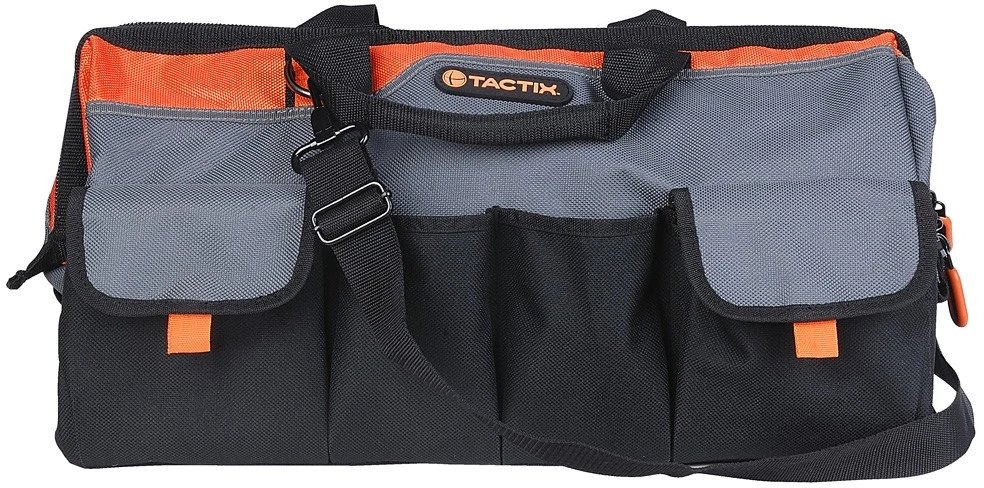 Tactix Premium torba narzędziowa monterska wodoodporna z kieszeniami