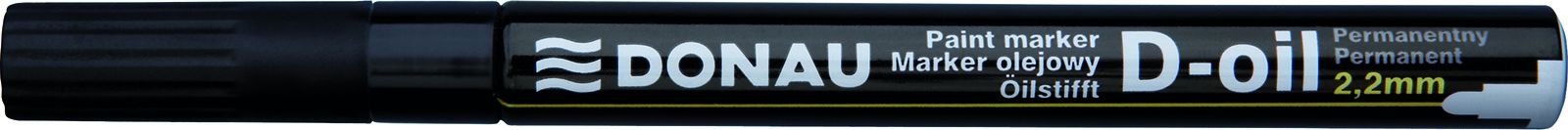 Donau Marker olejowy D-Oil okrągły 2.2mm czarny (5901503659038)