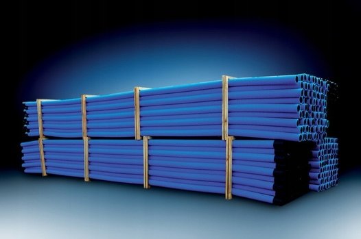 TT Plast Rura osłonowa karbowana TT Plast 10615 RODO 160/134 6m dwuścienna niebieska