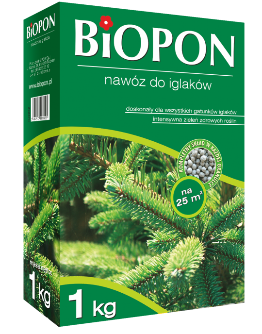Biopon Nawóz granulowany do iglaków 1kg (1052)