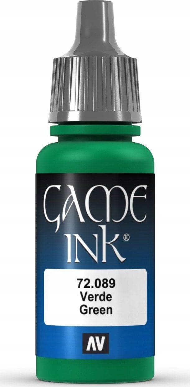 Vallejo : 72.089 - Game Color - Ink - Green (18 ml)