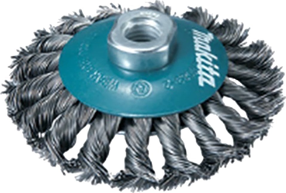 Makita MAKITA SZCZOTKA STOŻKOWA M14 115mm/0,5mm INOX