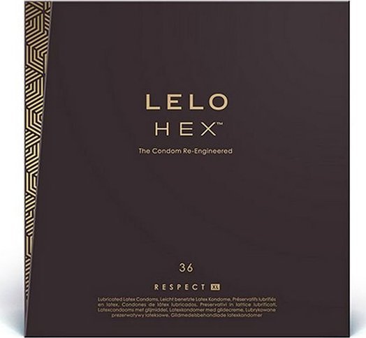Lelo Prezerwatywy LELO Hex Respect XL 36 szt