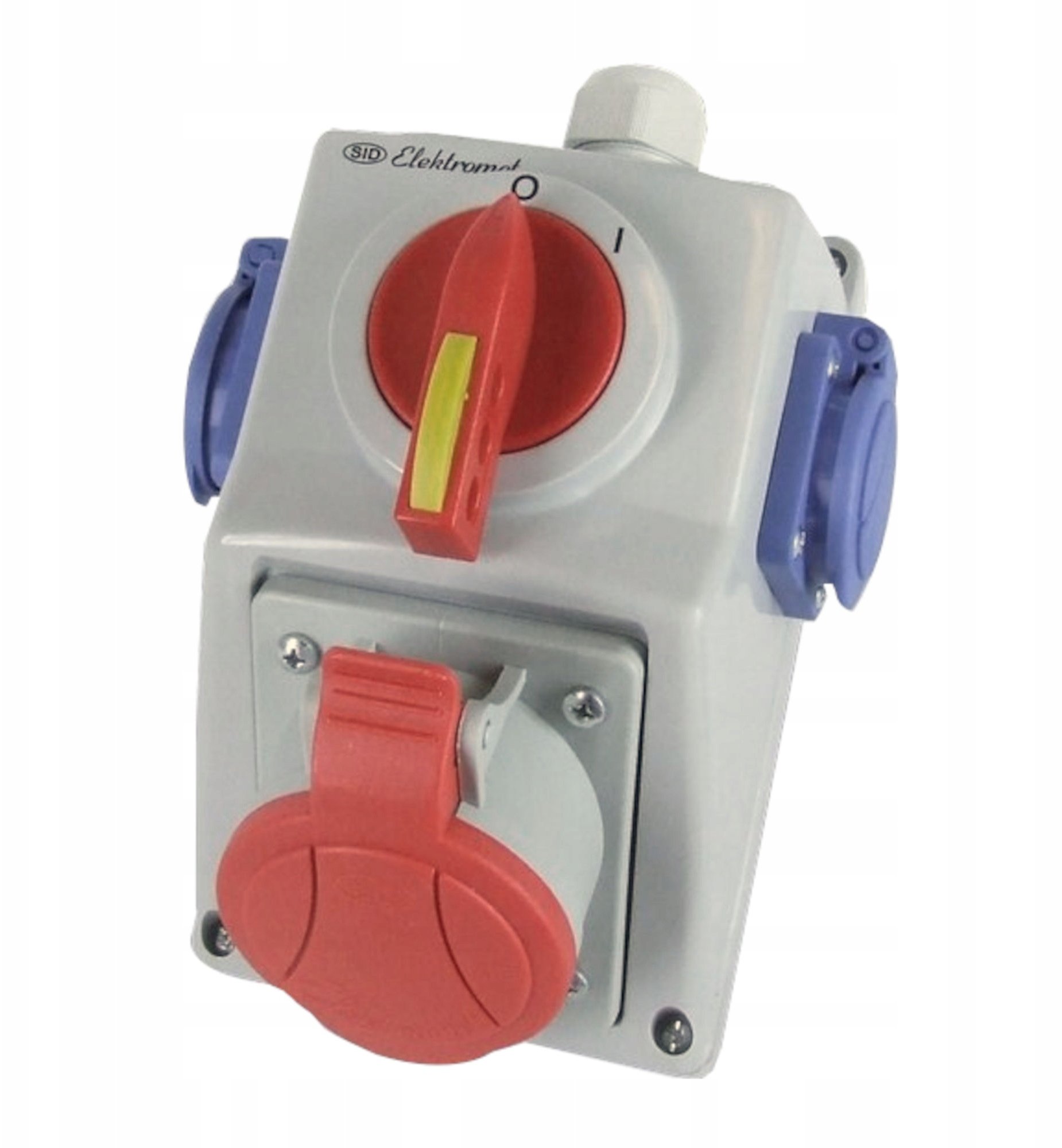 Elektromet Zestaw instalacyjny 0-I 3P+N+Z, 2 x 2P+Z IP54 C32-18.2N 974061