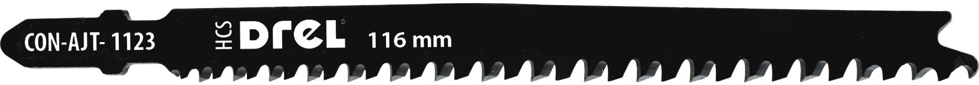 Drel DREL Brzeszczoty do wyrzynarki 90 mm T 12/8TPI drewno PVC 2 szt