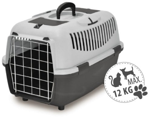 Zolux PETMAX Transporter NOMADE 3 METAL Szary 60x40x38