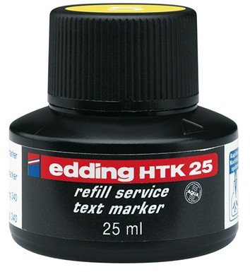 Edding Tusz do uzupełniania zakreślaczy e-HTK 25 EDDING, żółty