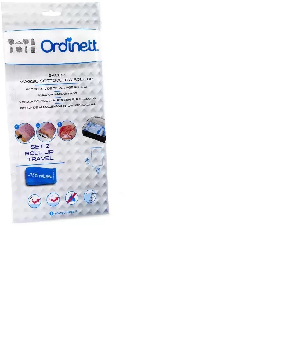 Aptel ORDINETT Vakuuma maisi 2gab. Ordispace Roll Up Travel 35x28cm 1231112