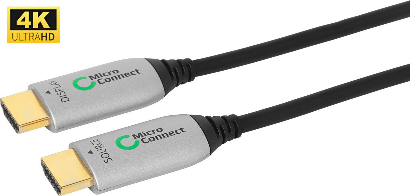 Фото - Кабель Microconnect Kabel  HDMI - HDMI 50m czarny  (HDM191950V2.0OP)