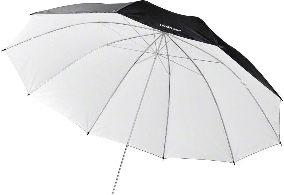 Zdjęcia - Pozostałe akcesoria fotograficzne Walimex Reflex Umbrella black/white, 150cm  (17659)