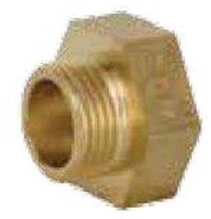 TDM BRASS TRANSITION 116 1INX3/4IN MF
