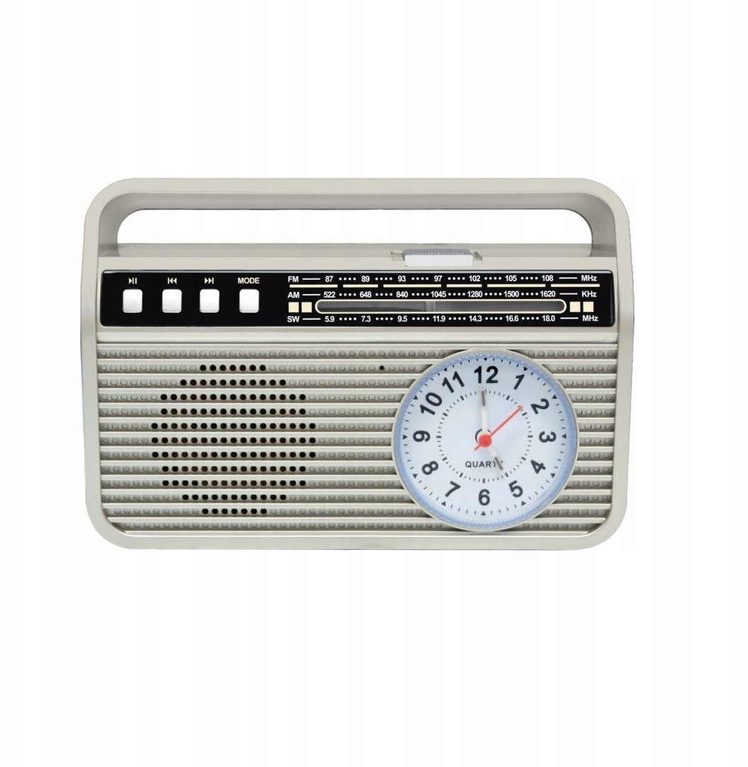 Głośnik Bluetooth retro z radiem FM/AM/SW Setty 5W USB-C