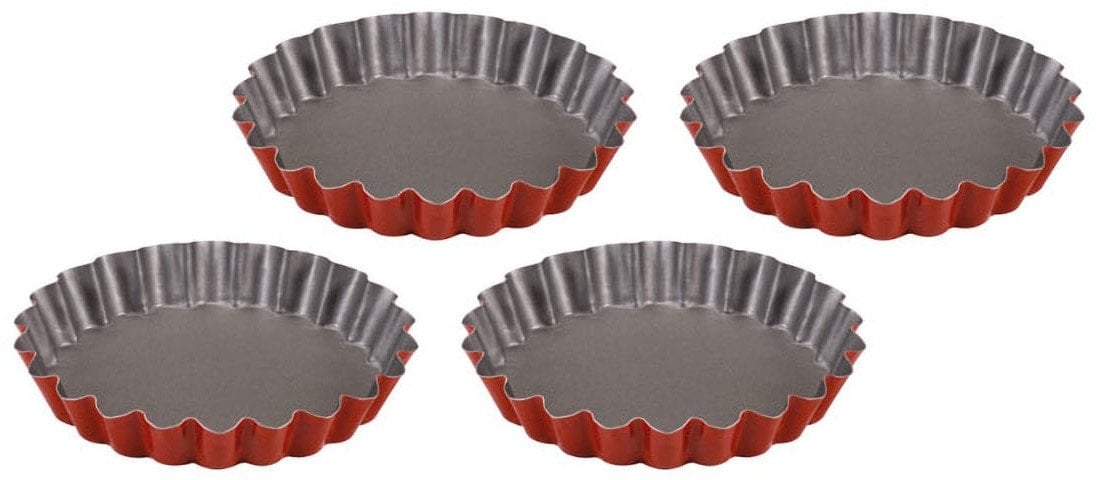 Lumarko Tartaletes forminu komplekts 4 gab. Rossana O 12 x 1 9cm 8006043017106