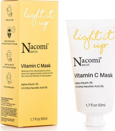 Nacomi Nacomi Next Level Vitamin C Mask rozjaśniająca maska z witaminą C 50ml