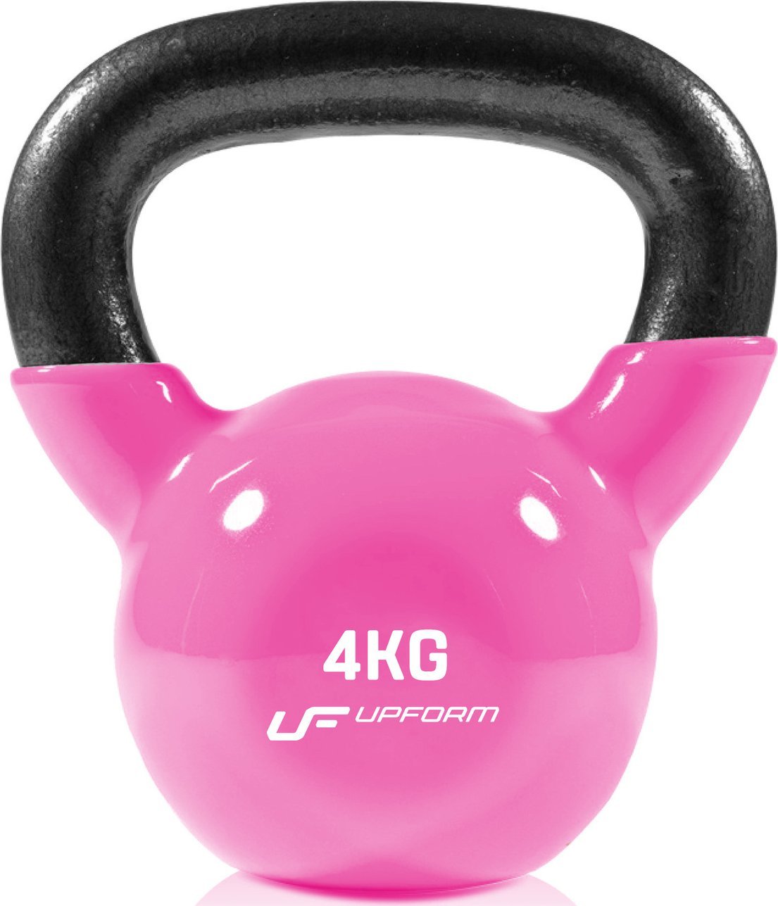 Hantla winylowa żeliwna Kettlebell 4 kg - UpForm