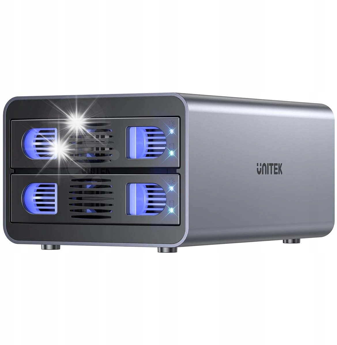 Stacja dokująca Unitek Obudowa RAID do dysku SATA 2.5''/3.5'' - 4 tryby, 40TB, 5Gb/s