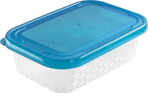Branq BRANQ - Pojemnik na żywność - Blue Box - prostokąt - niebieski - 1 L