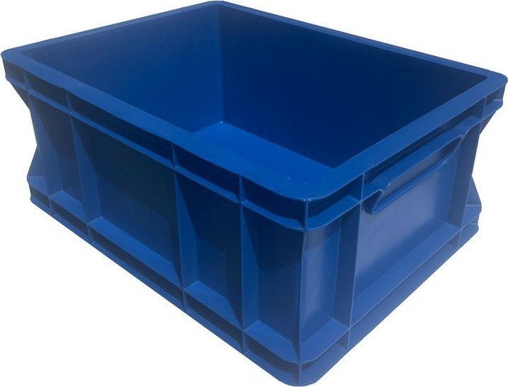 qBox Pojemnik transportowy 1/2 EURO 170 wym. 400 x 300 x 170 mm (kolor: szary)