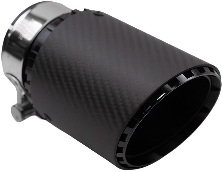 Końcówka tłumika 101mm wejście 67mm Carbon Matt