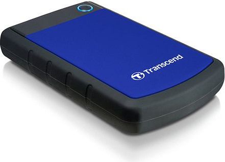 Dysk zewnętrzny HDD Transcend 25H3B 4TB Czarno-niebieski (TS4TSJ25H3B)