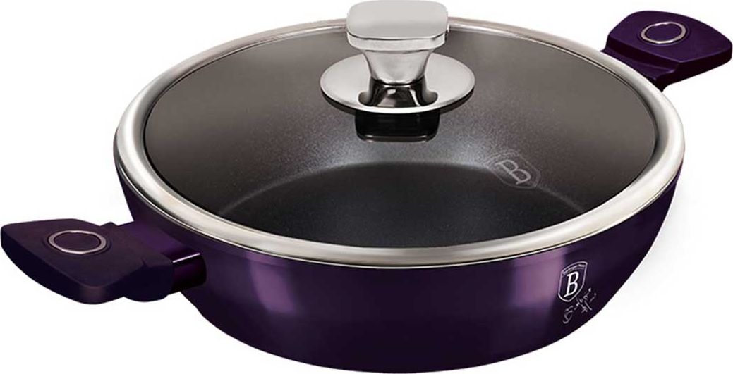 Zdjęcia - Patelnia Berlinger Haus Garnek tytanowy 28cm  bh-6632 purple 