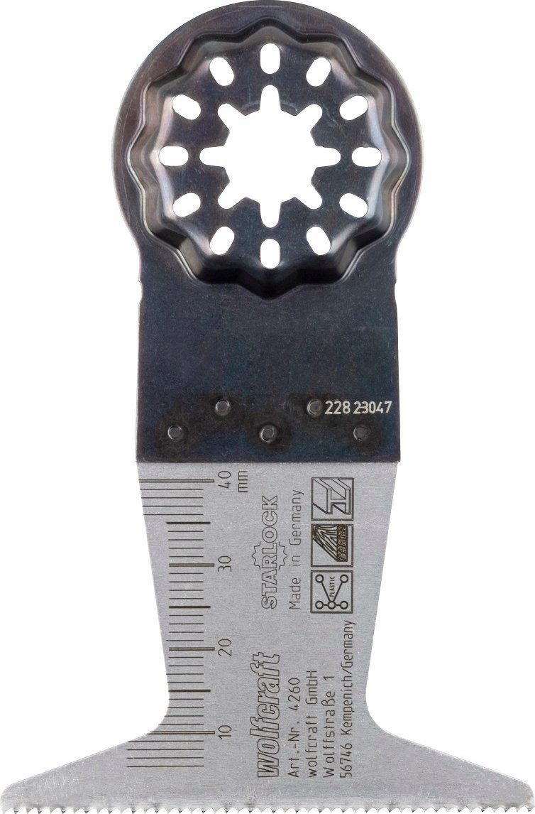 Wolfcraft Brzeszczot wgłębny Expert , BiM - Starlock