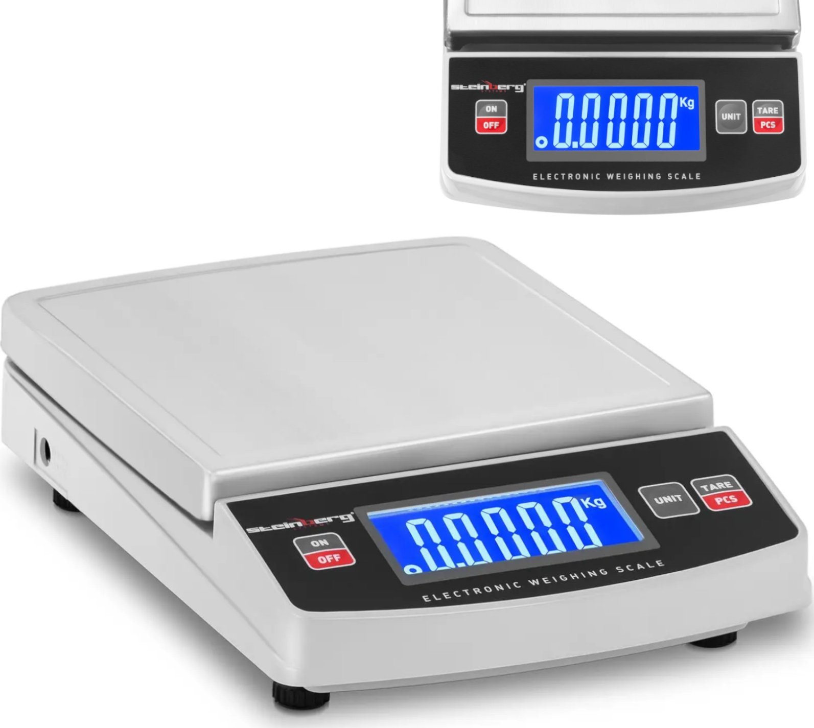 Waga kuchenna Steinberg Elektroniczna stołowa 3000 g / 0.5 g Waga kuchenna elektroniczna stołowa 300...