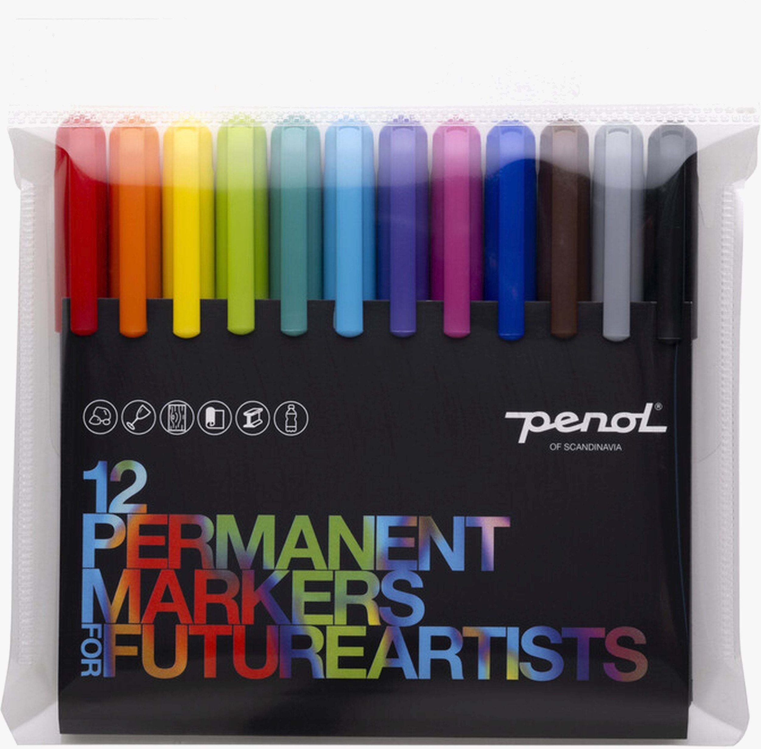 Penol Future Artist Markers - z 12 różnymi kolorami (5701113150112)