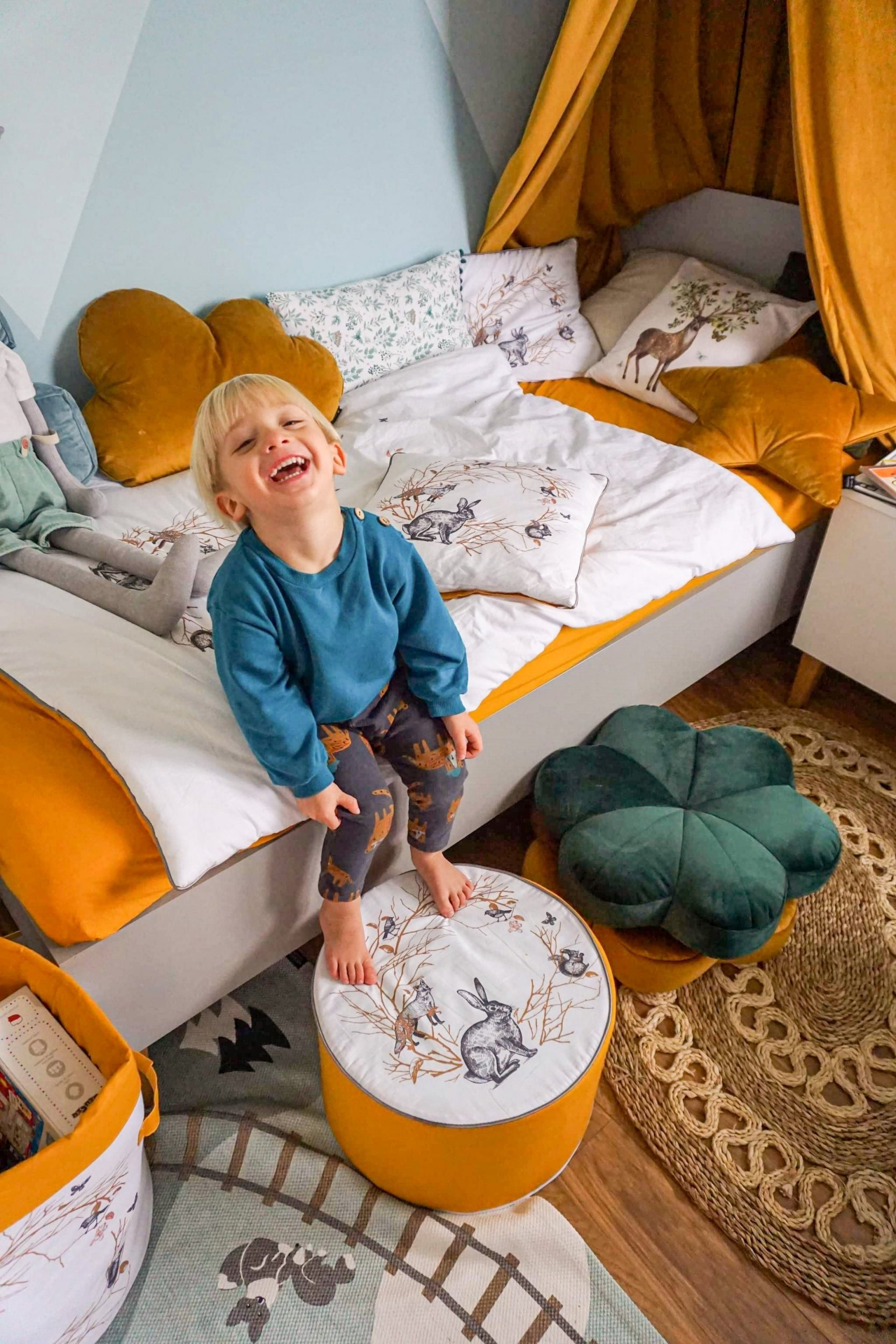 Sango Trade Pościel 2 elementowa - Leśni przyjaciele 135x100