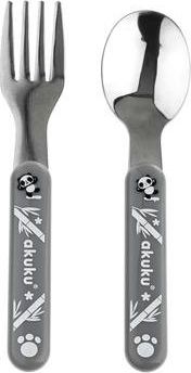 Akuku AKUKU ZESTAW SZTUĆCÓW METALOWYCH GREY A0100/5907644001002 () - Ż-ALBI-AK-04-30