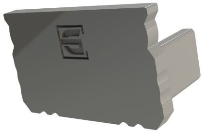 MPL Power Szara zaślepka GLS2 endcap grey (5902135128671)