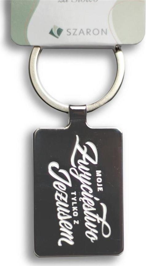Breloczek Szaron Brelok grawerowany - Moje zwycięstwo