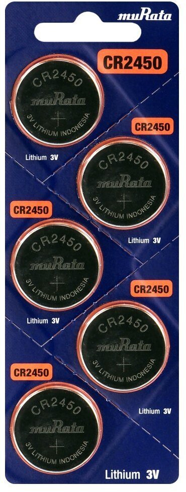 Rayovac Bateria CR2450 5 szt.