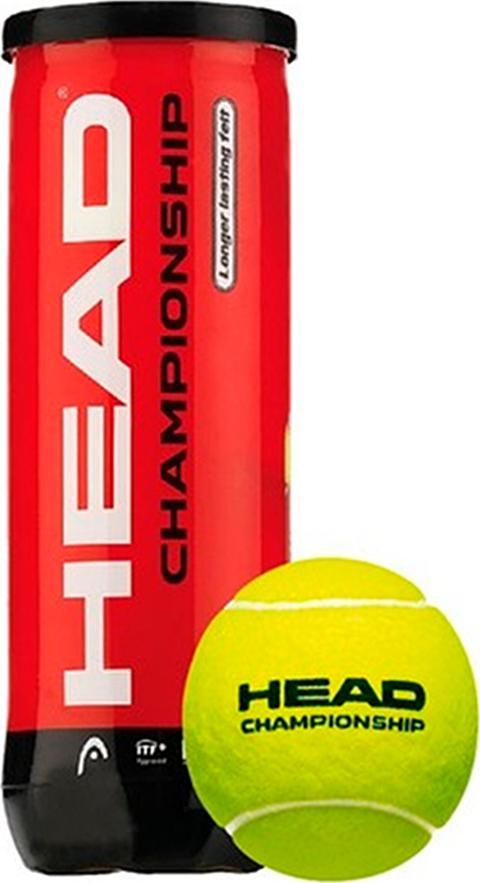 Head Piłki tenis ziemny Head Championship 3 sztuki Uniwersalny