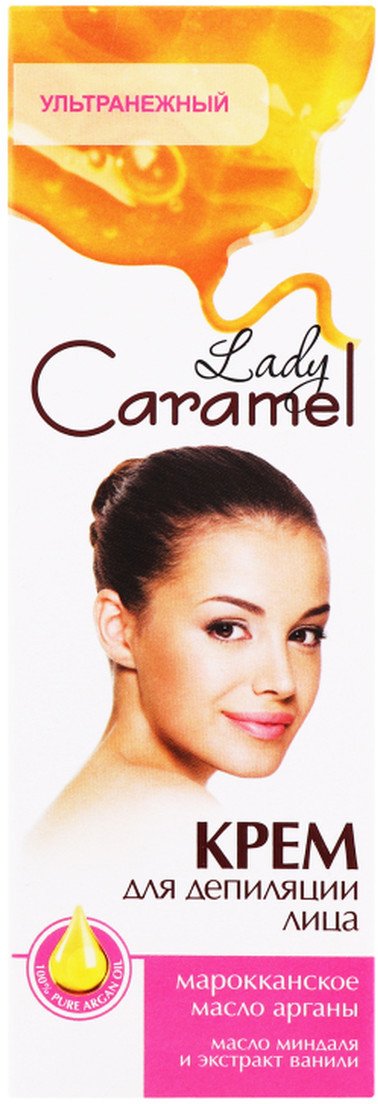 Lady Caramel Krem do depilacji twarzy 50ml