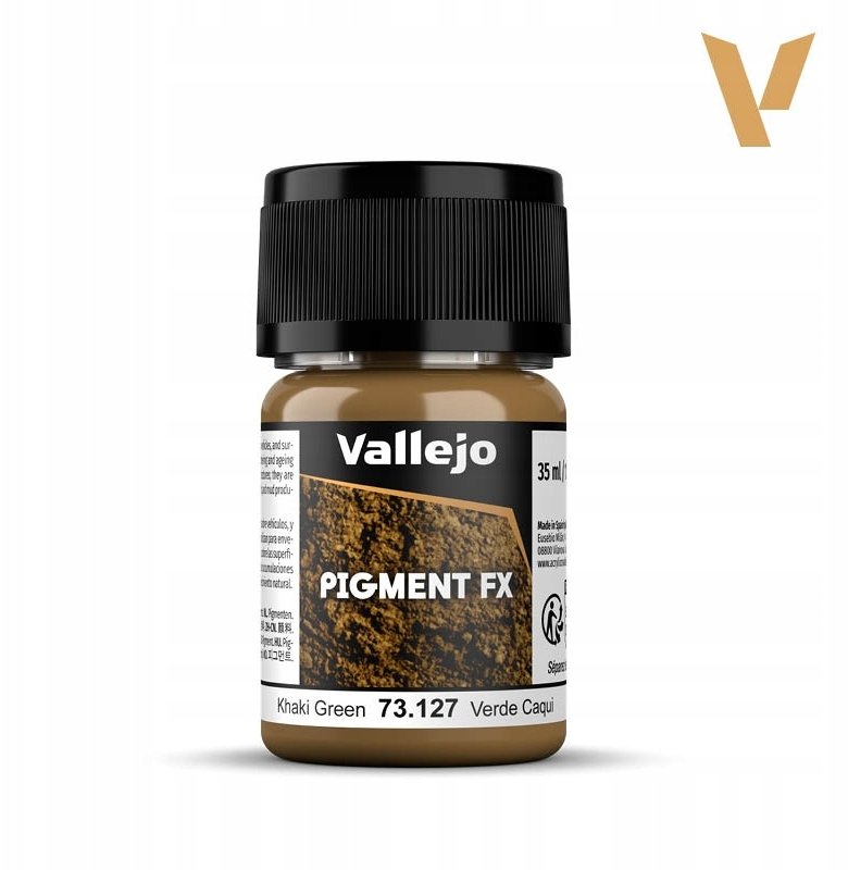 Vallejo 73.127 - Pigment FX - Khaki Green (35 ml)