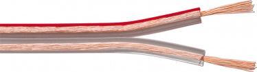 Zdjęcia - Kabel Goobay Przewód   głośnikowy Przezroczysty CU - Długość kabla 10 m 