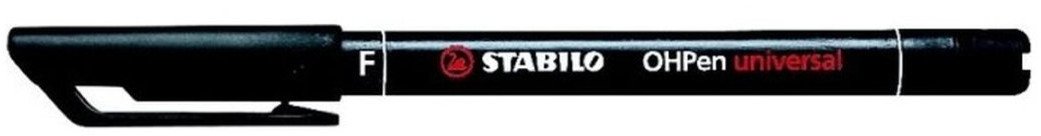 Stabilo Marker permanentny Stabilo OHPen Czarny 10 Części